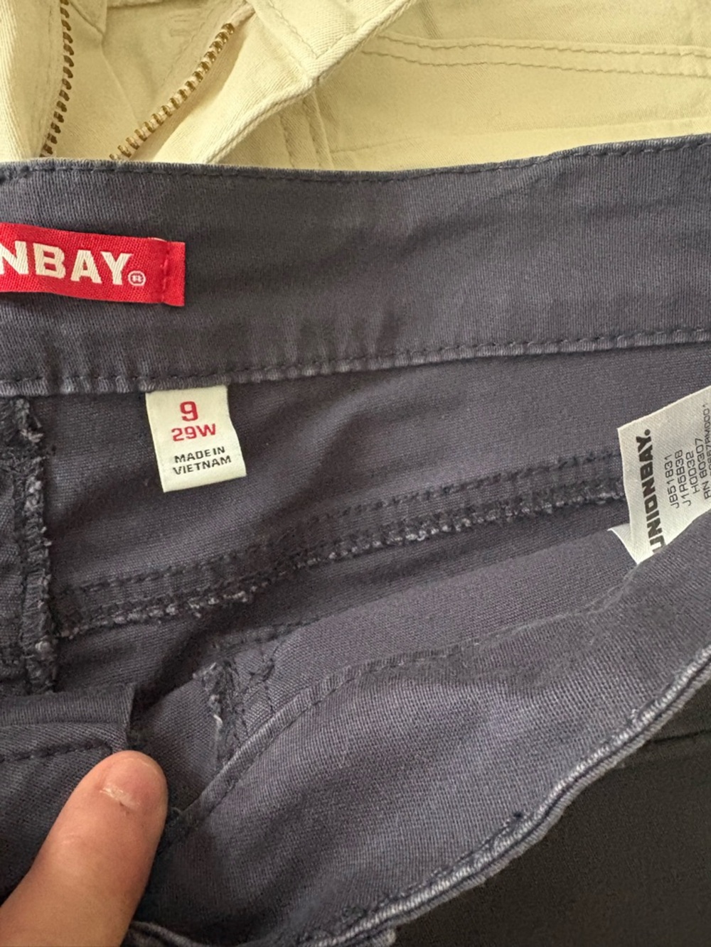 UNIONBAY Women's Darcy Jean Shorts Bundle - Black, Khaki, Navy, Cream - Picture 4 of 5